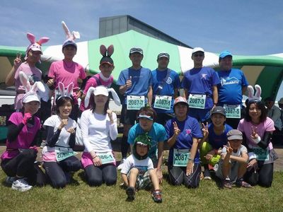 中山競馬場リレーマラソン1